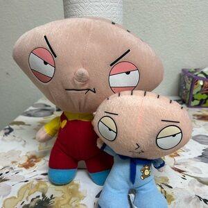 Family Guy Stewie Griffin Plush twentieth century fox 2005) collectibles set